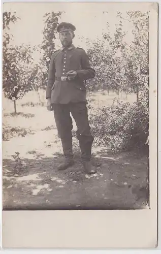 84799 Foto Ak Soldat der Feldfliegerabteilung 34 Mazedonien um 1915