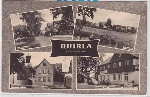 84831 AK Quirla (Kreis Stadtroda) - Altenburger Hof & Gasthaus 'Waldschlößchen'