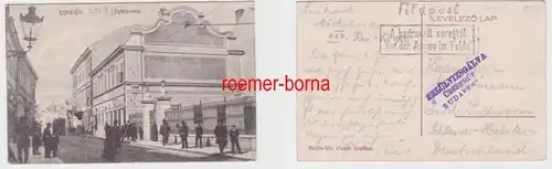 84876 Post Ak Ujvidek Novi Sad Szücs-Utca vers 1915