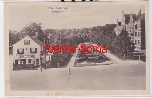 84999 Ak Aschersleben Burgplatz 1931