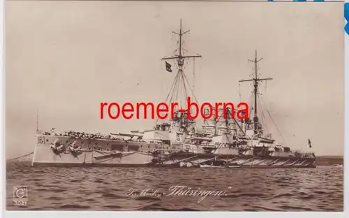 85124 Ak Kriegsschiff S.M.S. 'Thüringen' um 1915