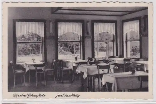 85209 Ak Baltebad Eckernförde Hotel Sandkrug Salle à manger vers 1940