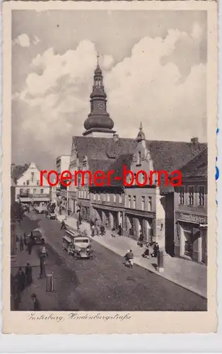 85240 Ak Insterburg Tchernyakhovsk Hindenburgstraße vers 1940