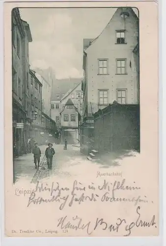 86084 Ak Leipzig Auerbachshof 1899