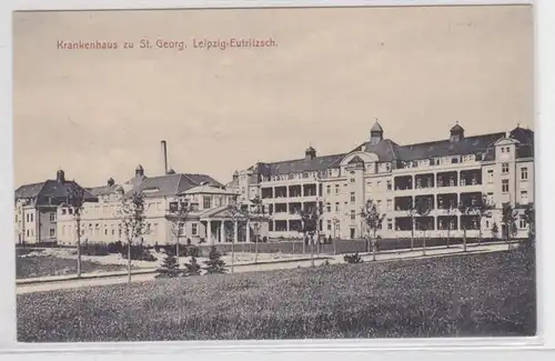 86968 Ak Leipzig Eutritzsch Krankenhaus zu St.Georg um 1910