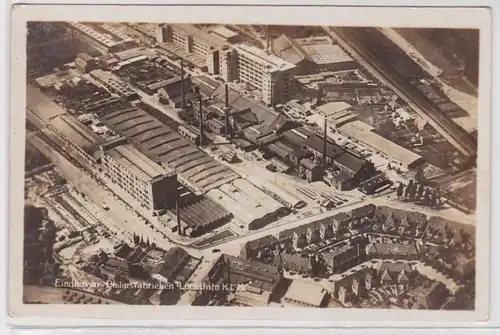 88449 Ak Eindhoven Philipsfabrieken 'Photo de Lumière K.L.M.' vers 1930