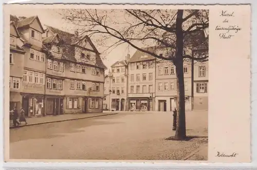 88644 Ak Kassel die 1000jährige Stadt Holzmarkt um 1940
