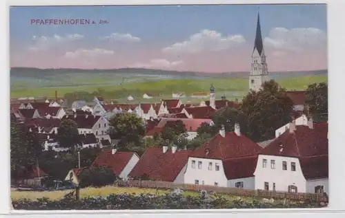 88796 Poste de terrain AK Pfaffenhoffen à l'Ilm - Vue totale 1915