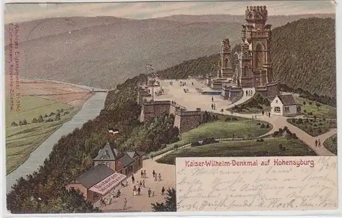 88917 Ak Kaiser Wilhelm Monument sur Hohensyburg 1906