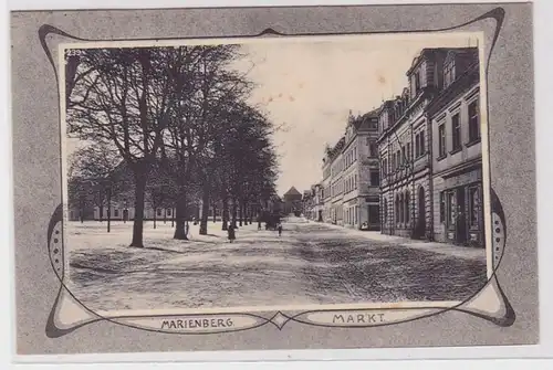 89046 Ak Marienburg Markt 1907