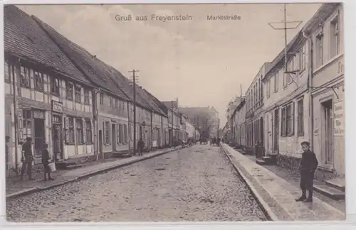 89279 Ak salut Freyenstein Marktstrasse vers 1930