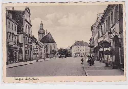 89454 Feldpost Ak Bruchsal Kaiserstrasse 1939