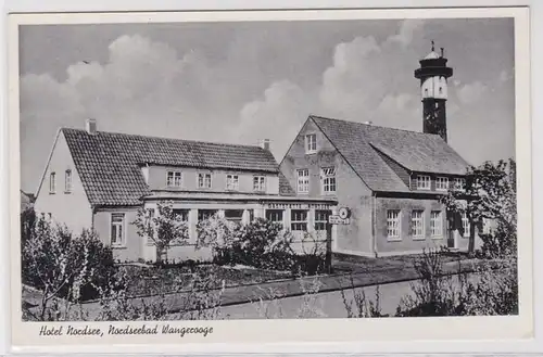 90134 Ak Mer du Nord Bad Wangerooge Hotel Mer Nord vers 1940