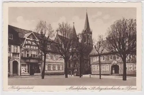 90649 Ak Heiligenstadt St. Aegidienkirce und Pfarrei 1937