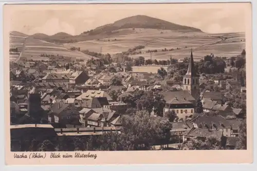94941 Foto Ak Vacha/Rhön - Blick zum Ulsterberg Totalansicht um 1930