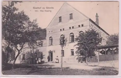 95141 Ak Gasthof zu Görnitz bei Leipzig um 1910