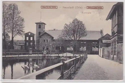 95199 Ak Neustadt à la partie Orla au gymnase 1914