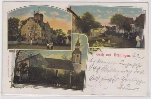 95232 Mehrbild Ak Gruß aus Breitingen Ortsansichten 1905