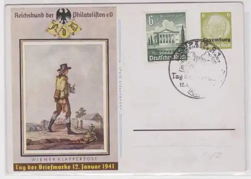 95255 Ak Reichsbund des philatélistes eV Journée du timbre 1941