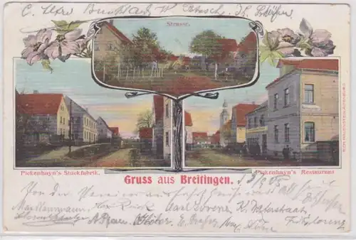 95706 Mehrbild Ak Gruß aus Breitingen Pickenhayns Restaurant usw. 1905