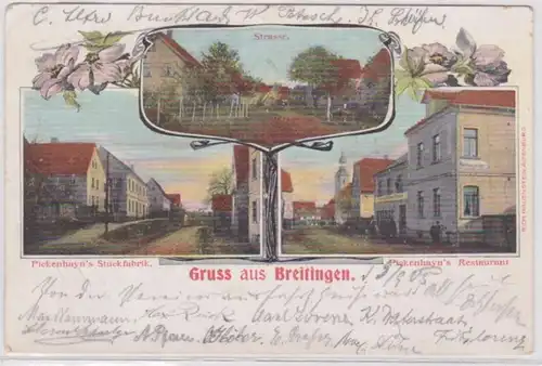 95706 Multi-image Ak Salutation en Breitingen Pickenhayns Restaurant etc. 1905