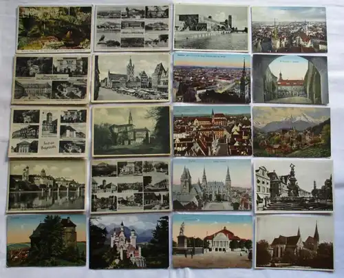143630/ 100 Cartes Visualisées Localités Bad Elster Rochsburg Brunsbüttelkoog etc.