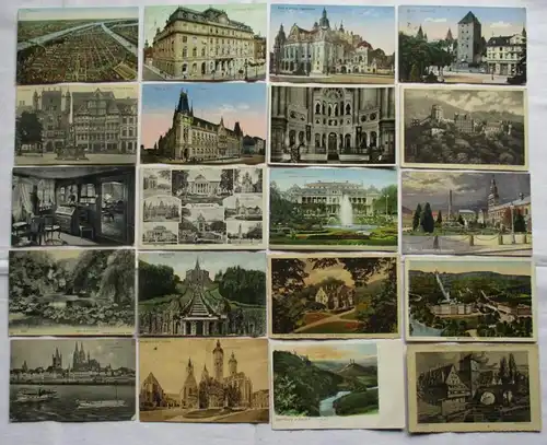 126182/ 100 Cartes Visualisées Localités Lichtental, Eutin, Heimbach, Cassel, etc.
