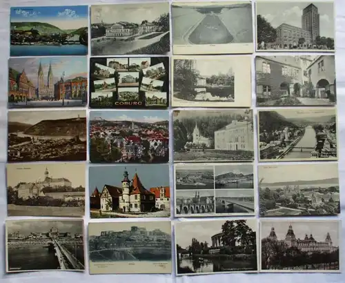 141844/ 100 Ansichtskarten Ortschaften Bad Sachsa, Pohorella, Andechs usw.