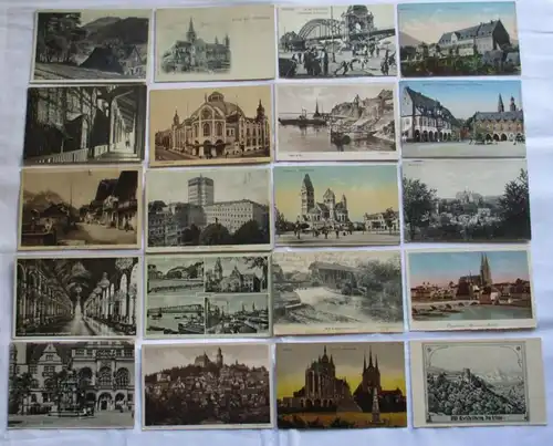 144000/ 100 Cartes Visualisées Localités Friedrichroda, Triberg, Bad Nassau, etc.