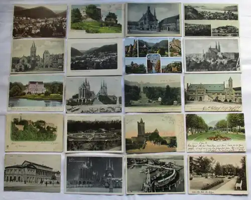 133968/ 100 Ansichtskarten Ortschaften Riechheim, Hohen-Neuffen, Hahnenklee usw.
