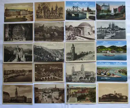 130003/ 100 Cartes Visualisées Localités Andechs, Masserberg, Oberhof, etc.