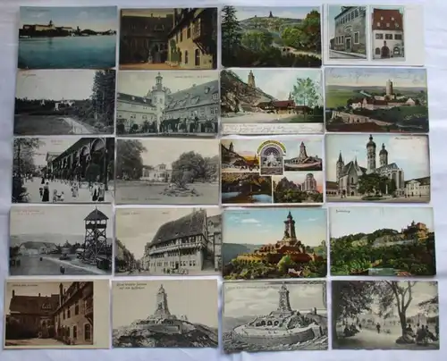 130003/ 100 Ansichtskarten Ortschaften Andechs, Masserberg, Oberhof usw.