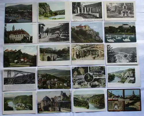 134775/ 100 Ansichtskarten Ortschaften Gravenstein Pressburg (Pozsony) Laboe usw