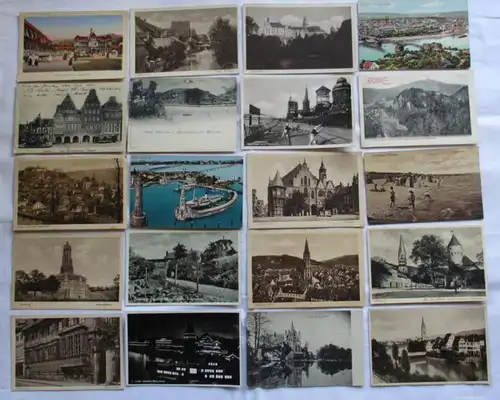 142336/ 100 Cartes Visualisées Localités Sigmaringen, Ettlingen, Cintra, etc.