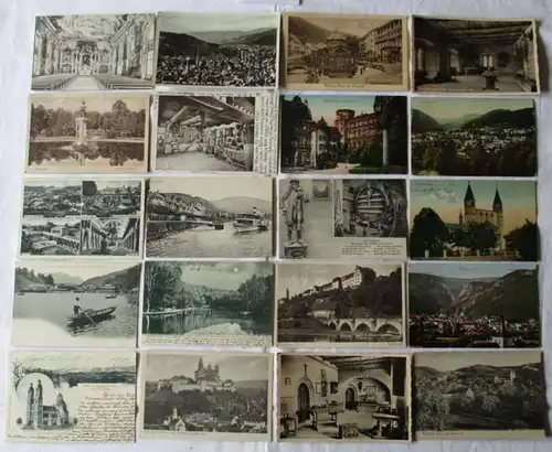 114605/ 100 Ansichtskarten Ortschaften Bornhofen, Lausche, Braubach usw.