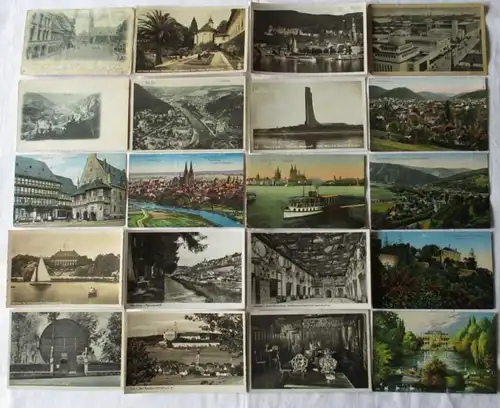 114605/ 100 Cartes Visualisées Localités Bornhofen, Lausche, Braubach, etc.