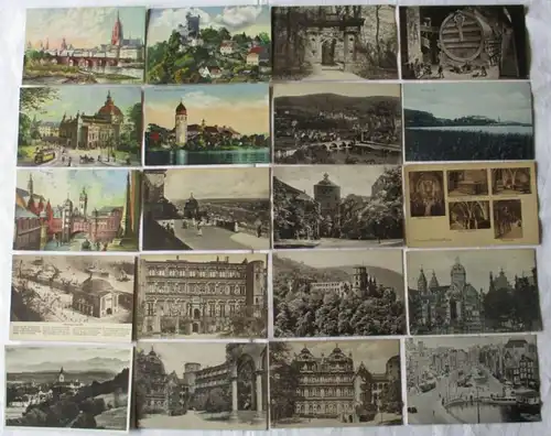 114605/ 100 Ansichtskarten Ortschaften Bornhofen, Lausche, Braubach usw.