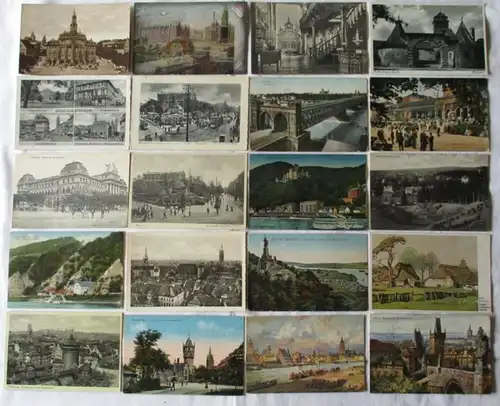 1105111/100 Cartes Visualisées Localités Langeoog, Hann.-Münden, Lüneburg, etc.