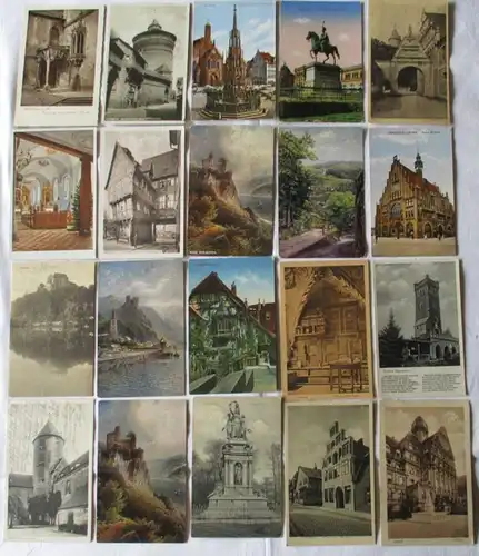 1105111/100 Cartes Visualisées Localités Langeoog, Hann.-Münden, Lüneburg, etc.
