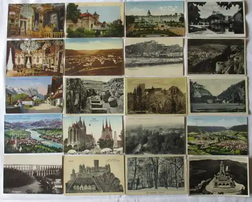 119383/ 100 Cartes Visualisées Localités Mylau, Ober-Wesel, Erbach, Berneck, etc.