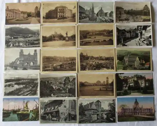 111676/ 100 Cartes Visualisées Localités Bad Elmen, Altenberg, Adelholzen, etc.