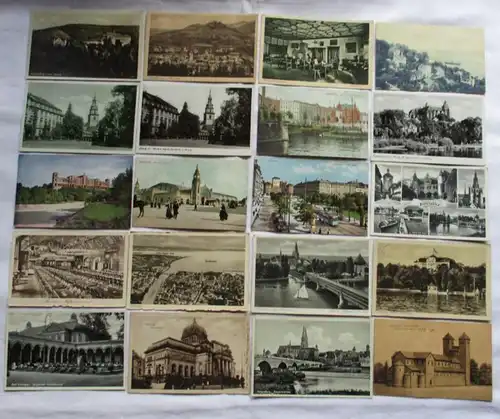 125339/ 100 Cartes Visualisées Localités Reichenau Fürstenau-Steinbach Kassel, etc.