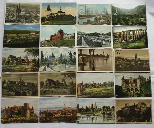 125339/ 100 Cartes Visualisées Localités Reichenau Fürstenau-Steinbach Kassel, etc.