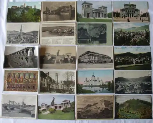 135441/ 100 Ansichtskarten Ortschaften Ansbach, Bad Lauterberg, Wiesenbeek usw.