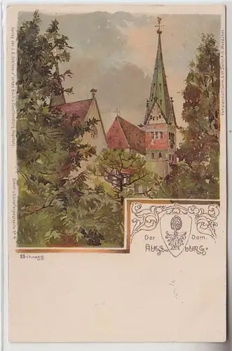 70072 Ak Augsbourg La carte postale d'artistes de Dom Schott No. 4 vers 1910