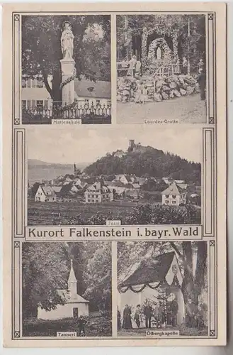 70457 Multi-image Ak station thermale Falkenstein i. bayr. Forêt 1923
