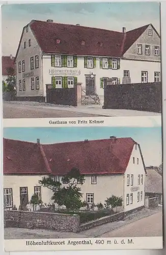 70635 Mehrbild Ak Höhenluftkurort Argenthal Gasthaus von Fritz Krämer um 1920