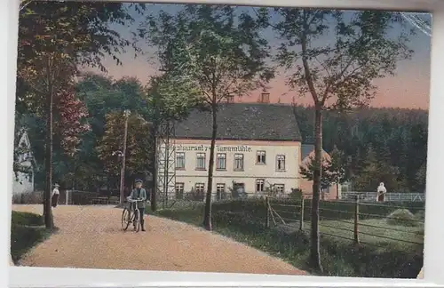 18475 Ak Pleissa Gasthaus 'Tannmühle' 1913