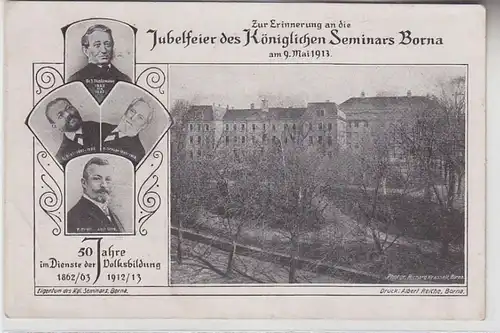 69982 Ak Jubelfeier des königlichen Seminars Borna 1913