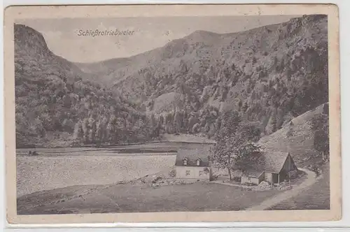 70826 Feldpost Ak Schießrotriedweier im Elsass 1915